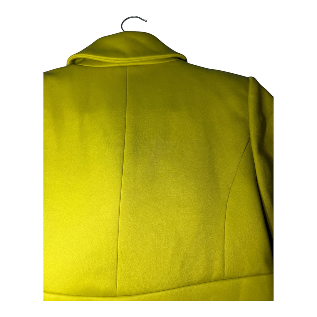 Mangano Convertible Chartreuse Green Dress & Cropped Blazer