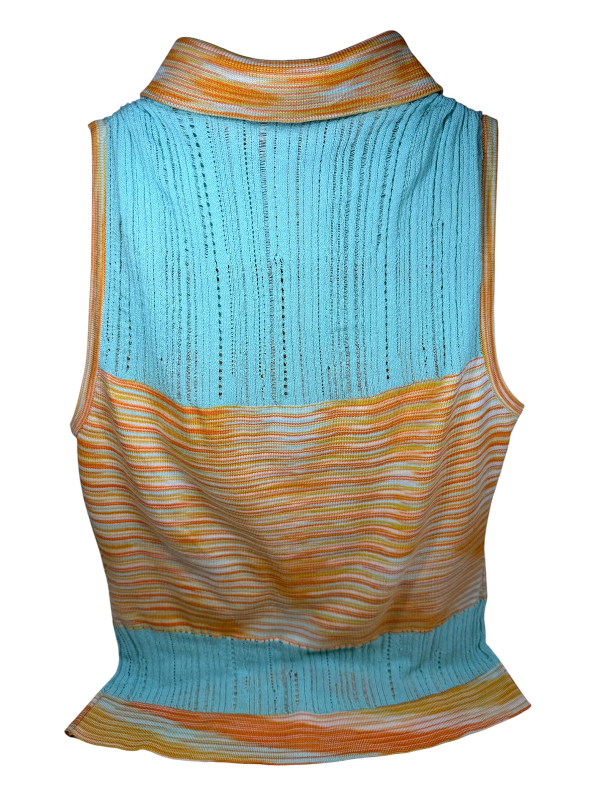 Missoni Striped Knit Sleeveless Top
