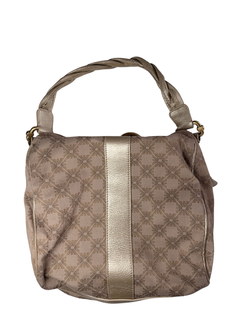 Emporio Armani Vintage Monogram Shoulder Bag