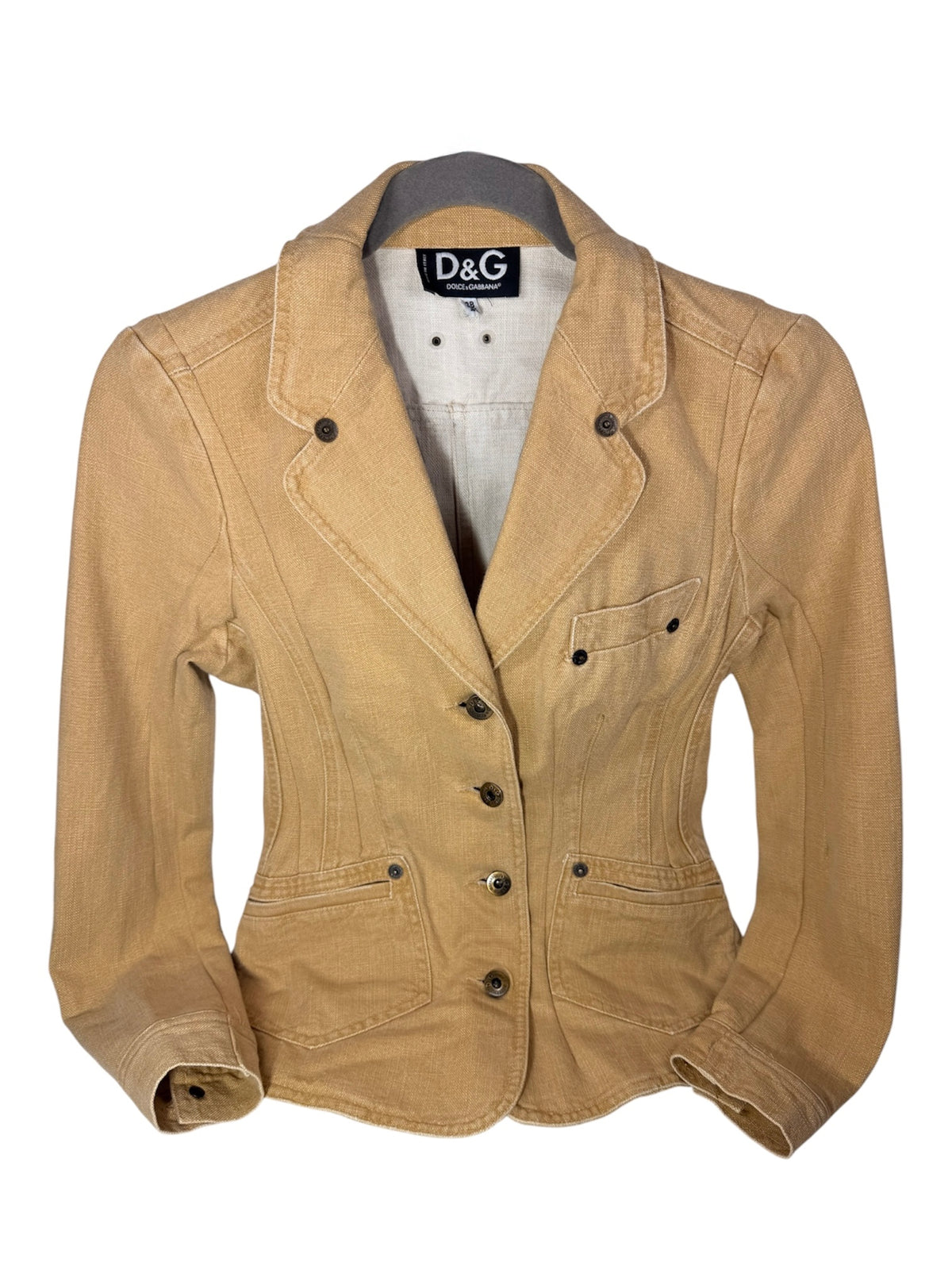 Vintage D&G Dolce & Gabbana Fitted Jacket