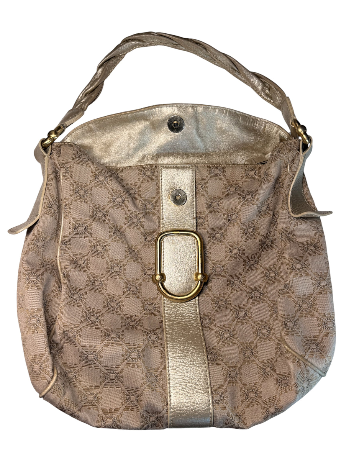 Emporio Armani Vintage Monogram Shoulder Bag
