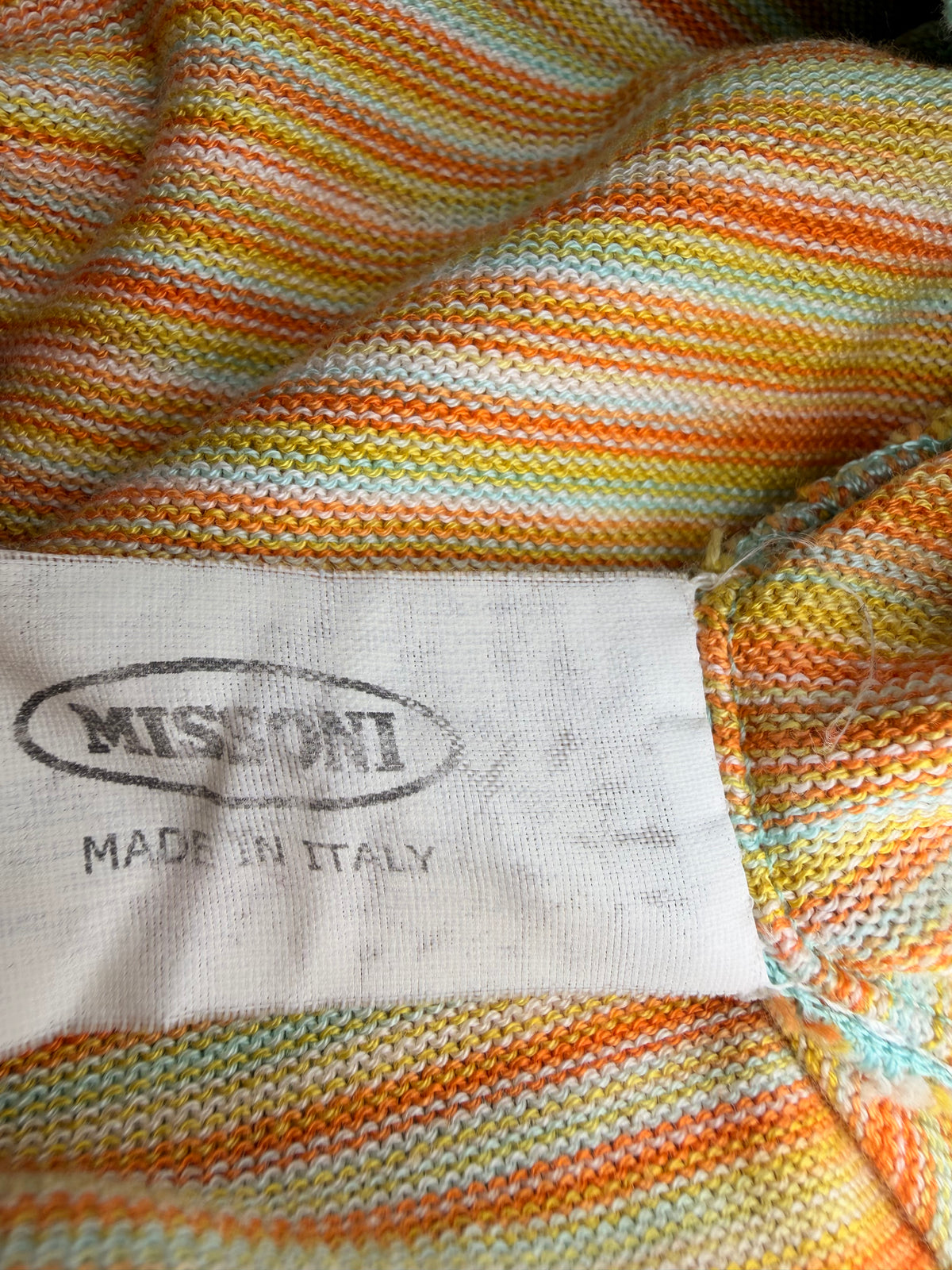 Missoni Striped Knit Sleeveless Top