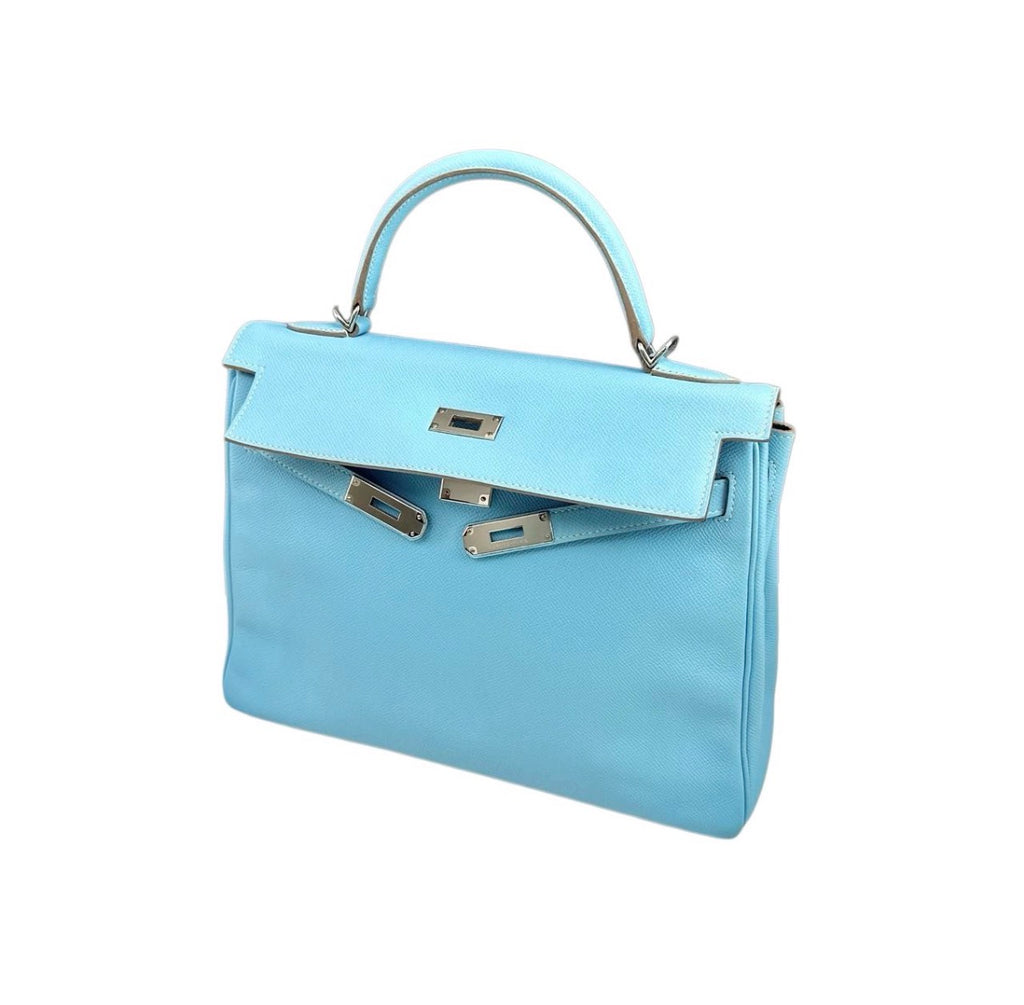 Hermès Kelly 32 – Candy Blue