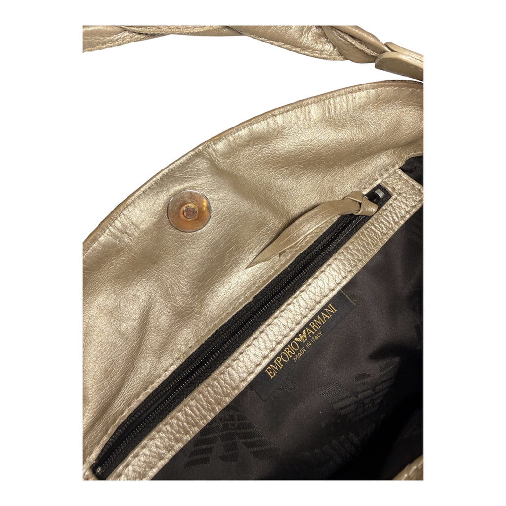 Emporio Armani Vintage Monogram Shoulder Bag