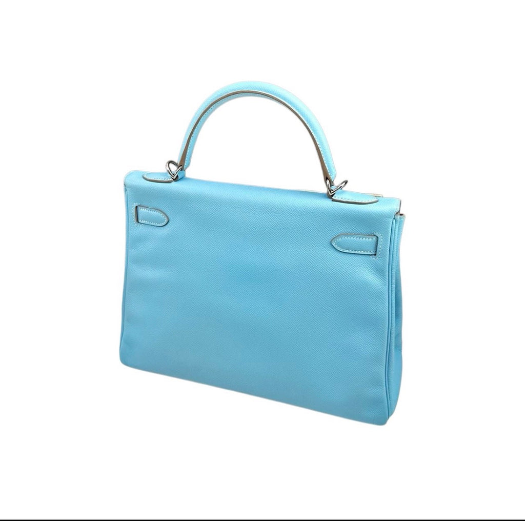 Hermès Kelly 32 – Candy Blue