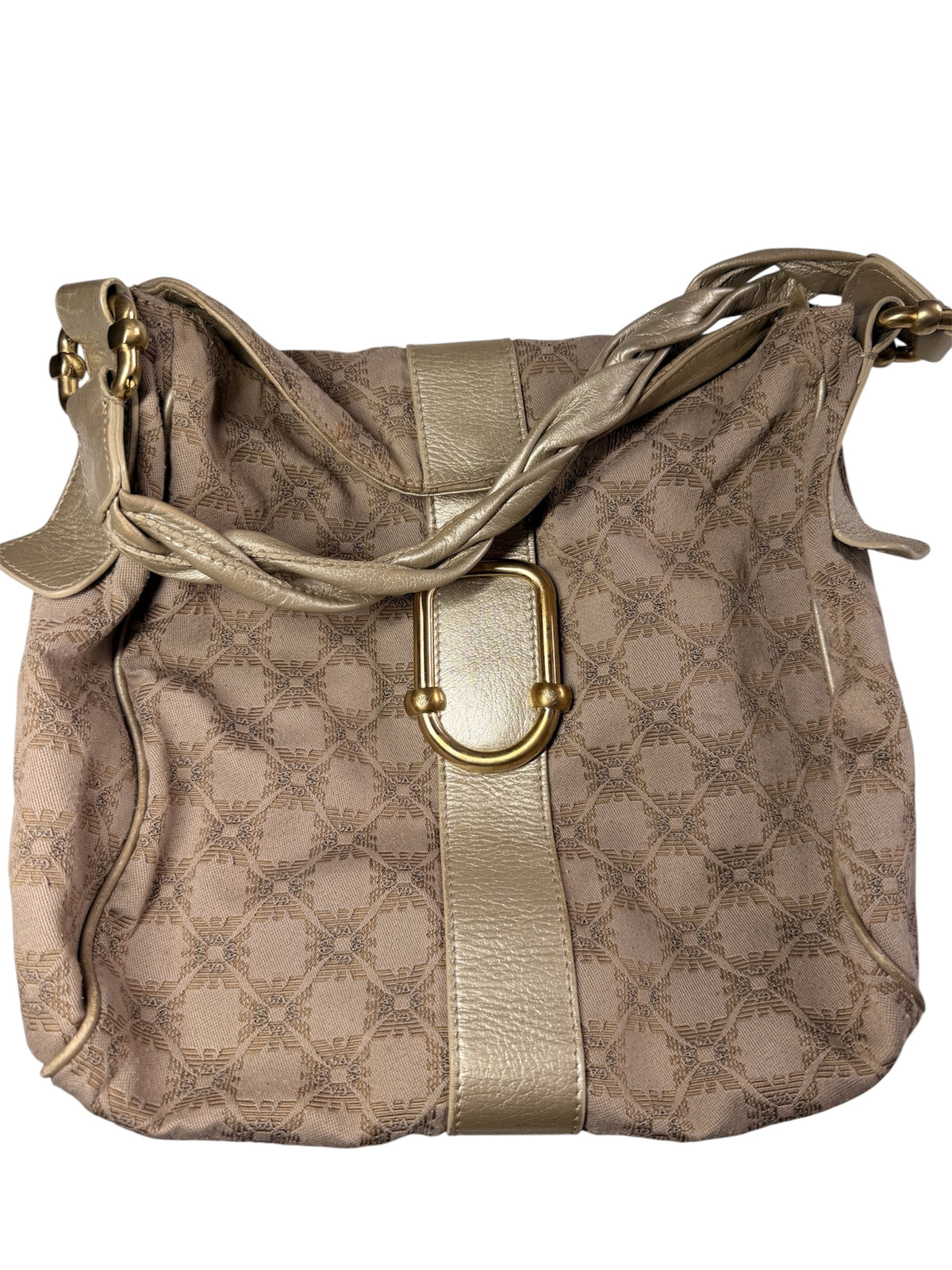 Emporio Armani Vintage Monogram Shoulder Bag