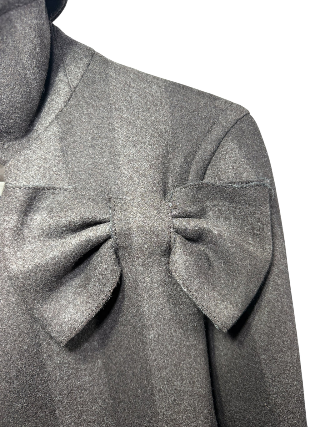 Moschino Cheap and Chic Brown Wool Coat