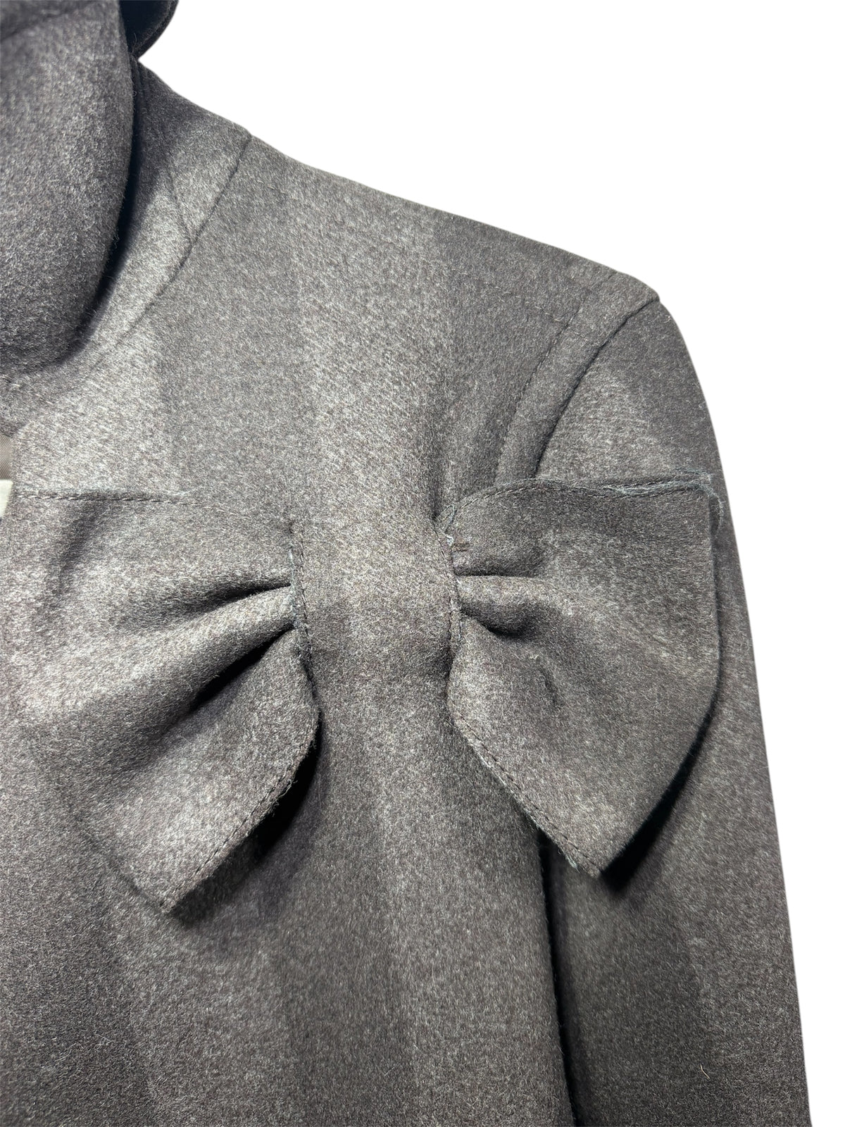 Moschino Cheap and Chic Brown Wool Coat